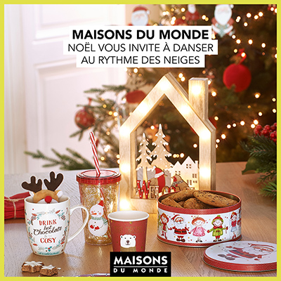 C’est Noël chez Maisons du Monde !