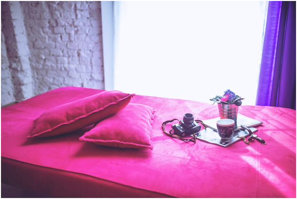 Du violet en interieur tendance 2018 