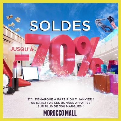 Les soldes continuent au Morocco Mall !!