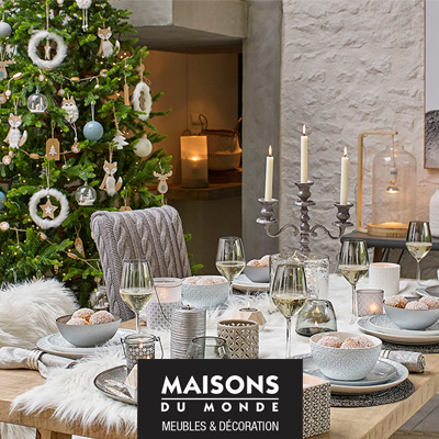 Maisons du Monde nous émerveille pour les fêtes