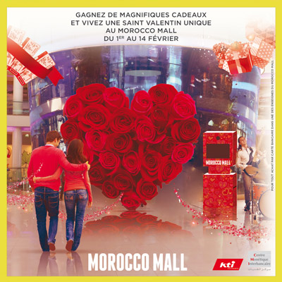 Pour la St Valentin, Le Morocco Mall sera le lieu romantique incontournable de Casablanca!