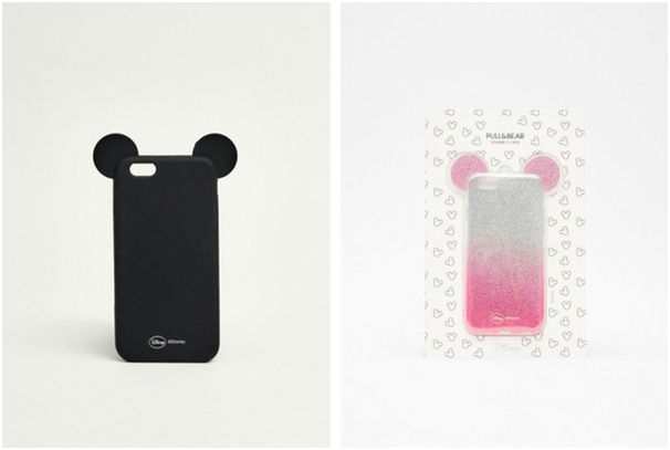 telephones aux oreilles de Mickey